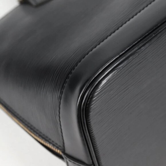 LOUIS VUITTON Epi Alma Hand Bag Black LV - Picture 10 of 14